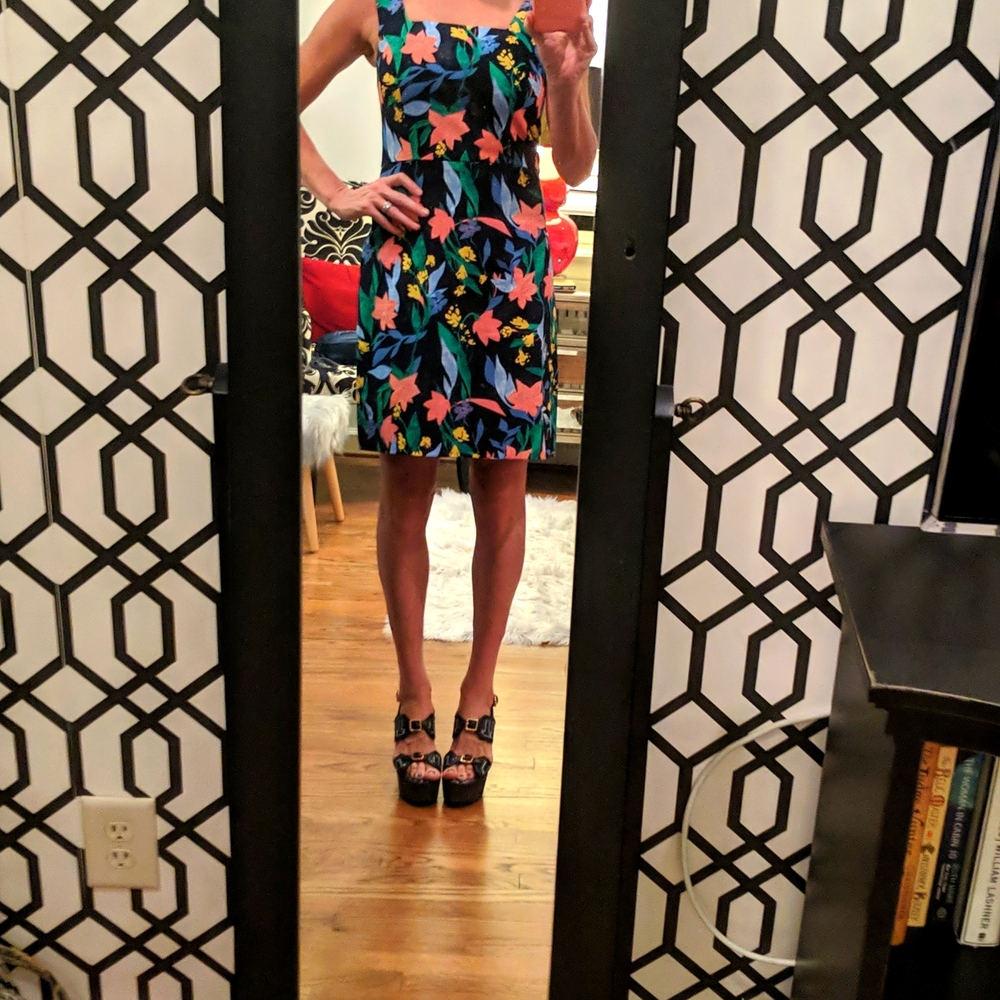 J. Crew floral dress